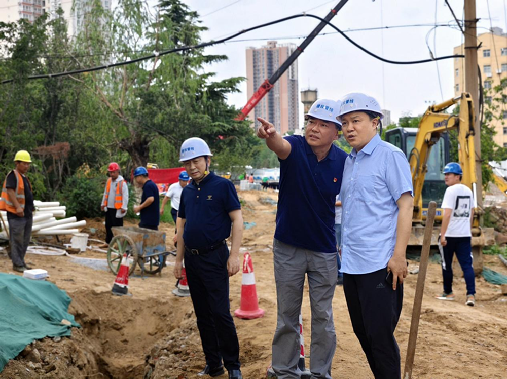 九州官方网站-九州jiuzhou（中国）,副总经理张岩到郑州建投通讯管线有限公司开展安全生产检查