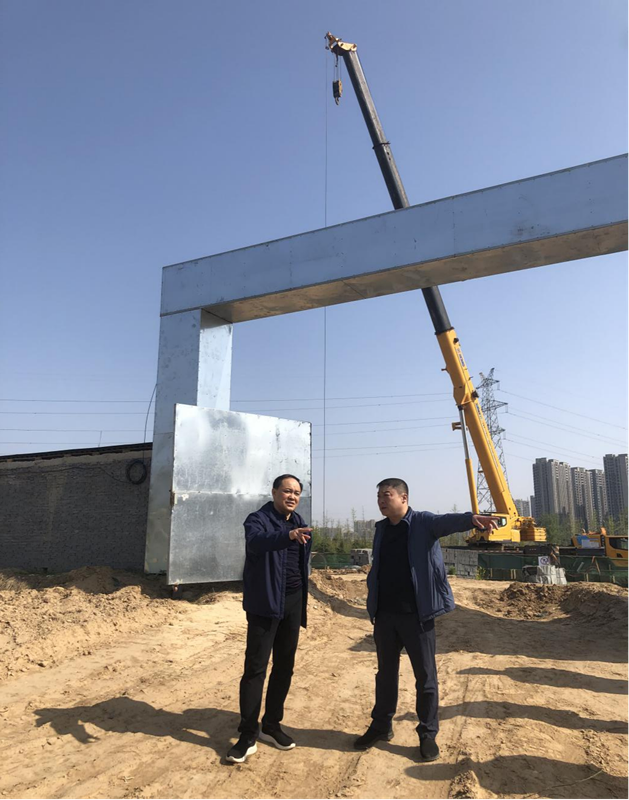 九州官方网站-九州jiuzhou（中国）,党委委员、副总经理张岩到侯寨新镇区安置区调研项目建设工作